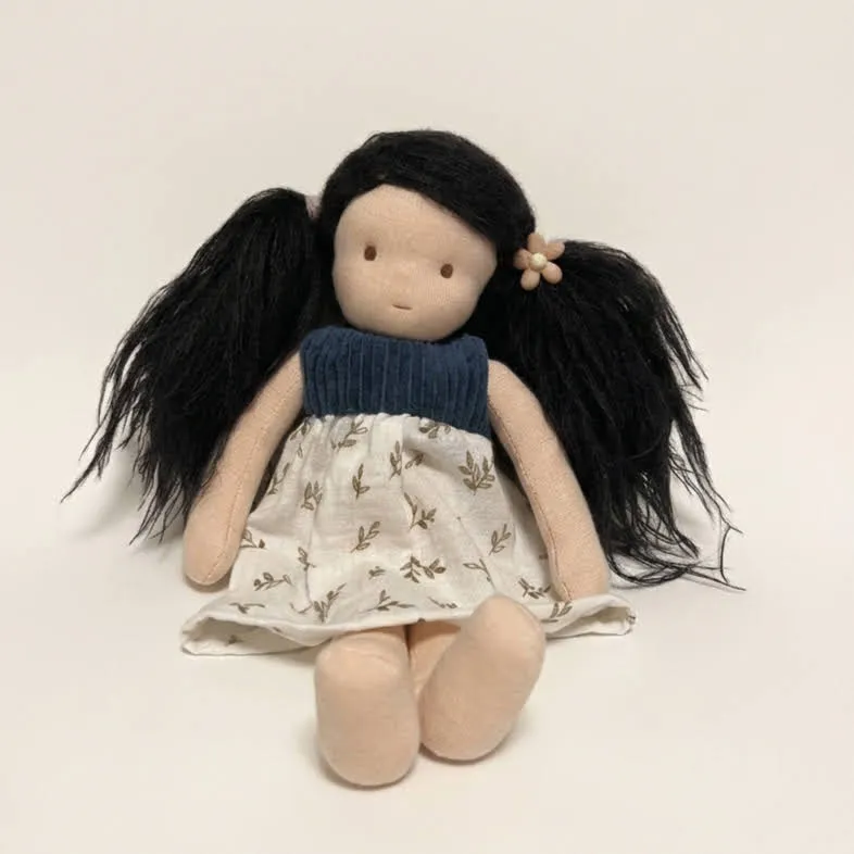 Handmade Waldorf doll in a new pattern